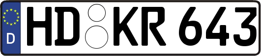 HD-KR643