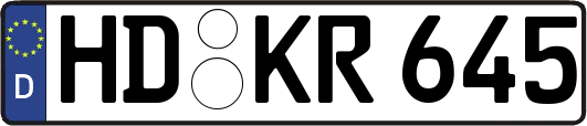 HD-KR645