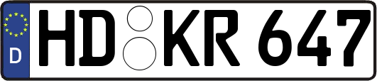 HD-KR647