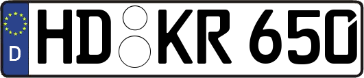 HD-KR650