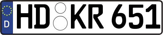 HD-KR651