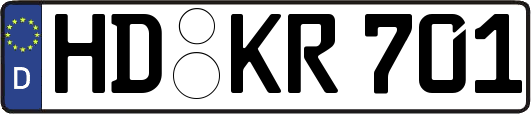 HD-KR701