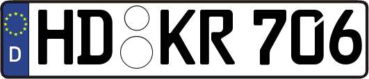 HD-KR706