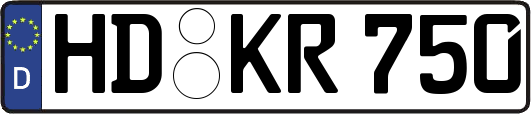 HD-KR750