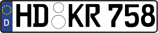 HD-KR758