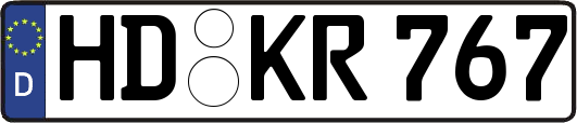 HD-KR767