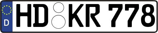 HD-KR778