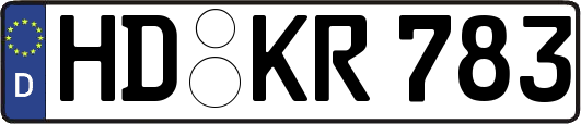 HD-KR783