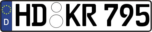 HD-KR795