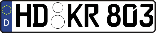 HD-KR803