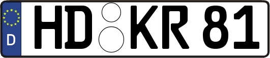 HD-KR81