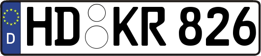HD-KR826