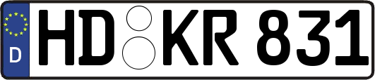HD-KR831