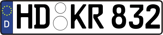 HD-KR832