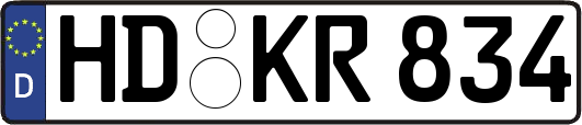 HD-KR834