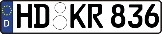 HD-KR836
