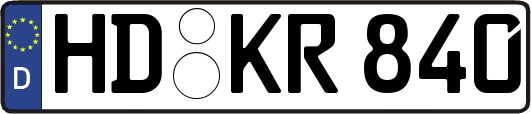 HD-KR840