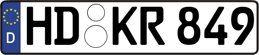 HD-KR849