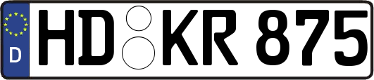 HD-KR875