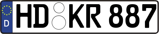 HD-KR887