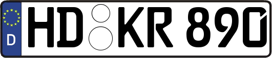 HD-KR890