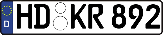 HD-KR892