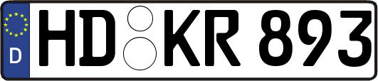 HD-KR893