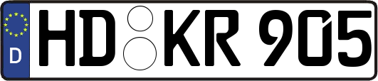 HD-KR905