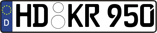 HD-KR950