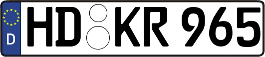 HD-KR965