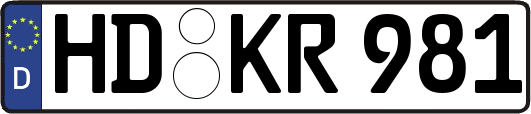 HD-KR981