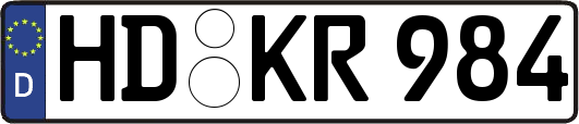 HD-KR984