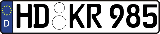 HD-KR985