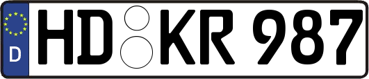 HD-KR987