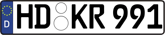HD-KR991