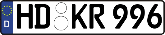 HD-KR996