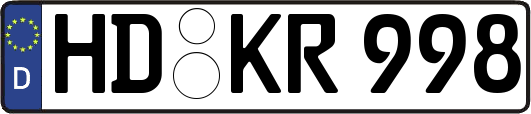 HD-KR998