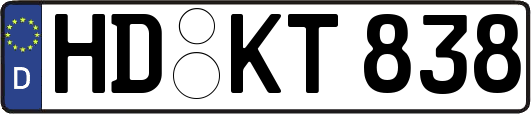 HD-KT838