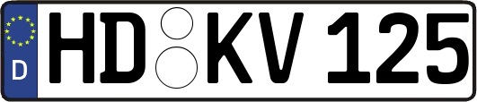 HD-KV125