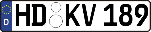 HD-KV189