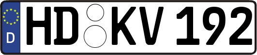 HD-KV192