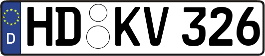 HD-KV326