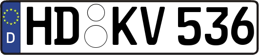 HD-KV536
