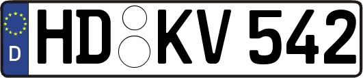 HD-KV542