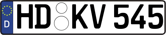 HD-KV545