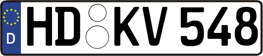 HD-KV548