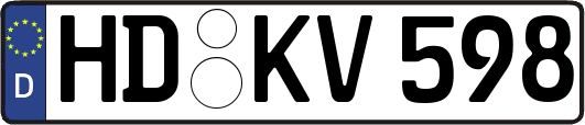 HD-KV598