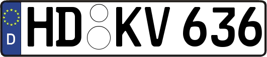 HD-KV636