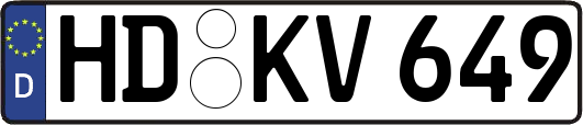 HD-KV649