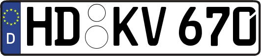HD-KV670
